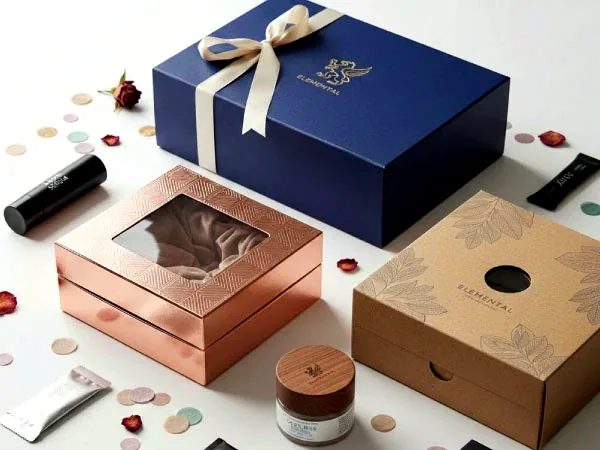Launch packaging with luxury rigid boxes